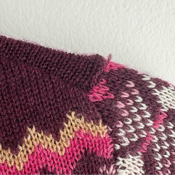 THE LIMITED fair isle rhinestone wool sweater - Picture 11 of 13